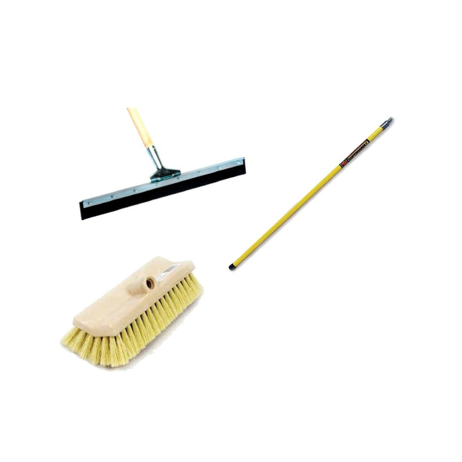 Brushes Poles Brooms and Squeegees