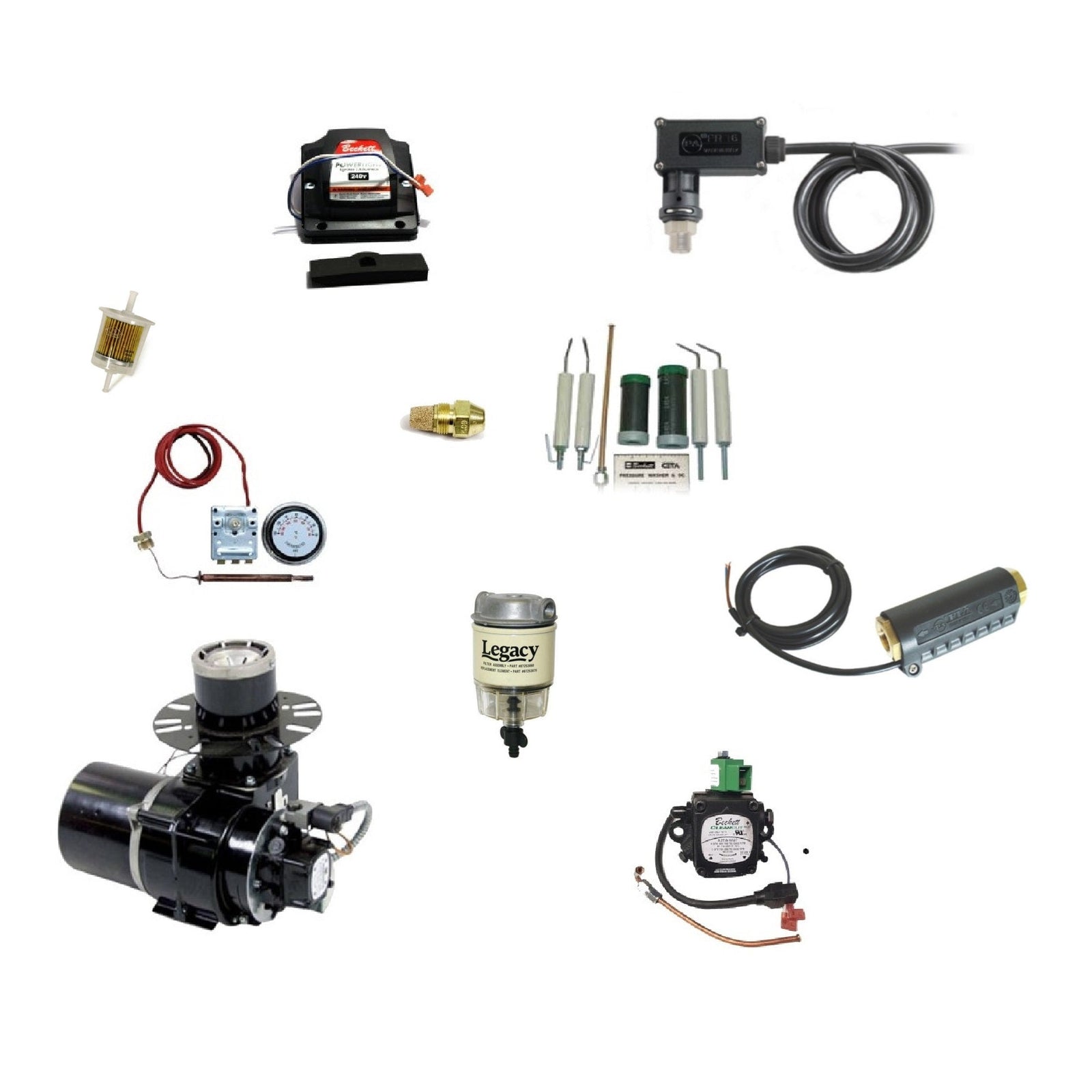 Hot Water Parts and Electrical