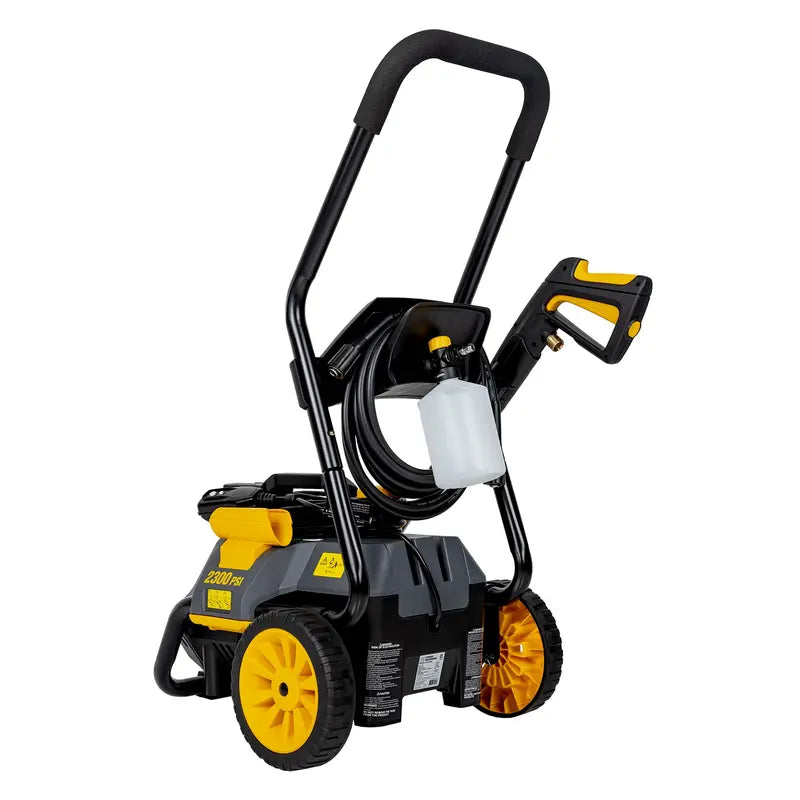 P2314EN 2,300 PSI - 1.7 GPM Electric Pressure Washer with Powerease Motor and AR Axial Pump ATPRO Powerclean