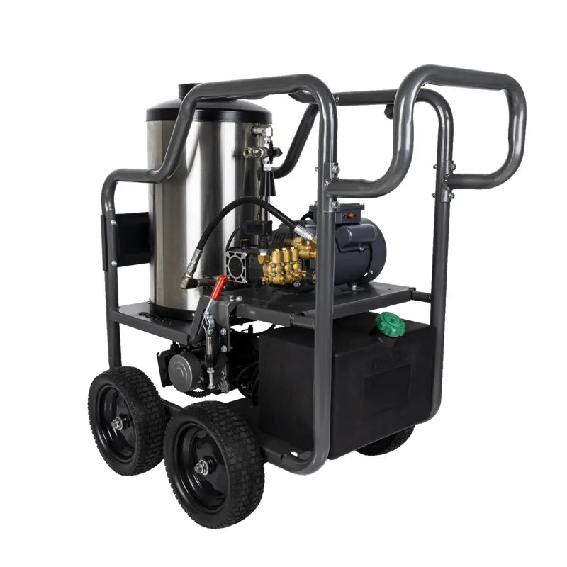 BE HW152EA 1500psi 2.0gpm Portable Electric Hot Water Direct Drive Pressure Washer with Diesel Burner ATPRO Powerclean Pressure Washers Online