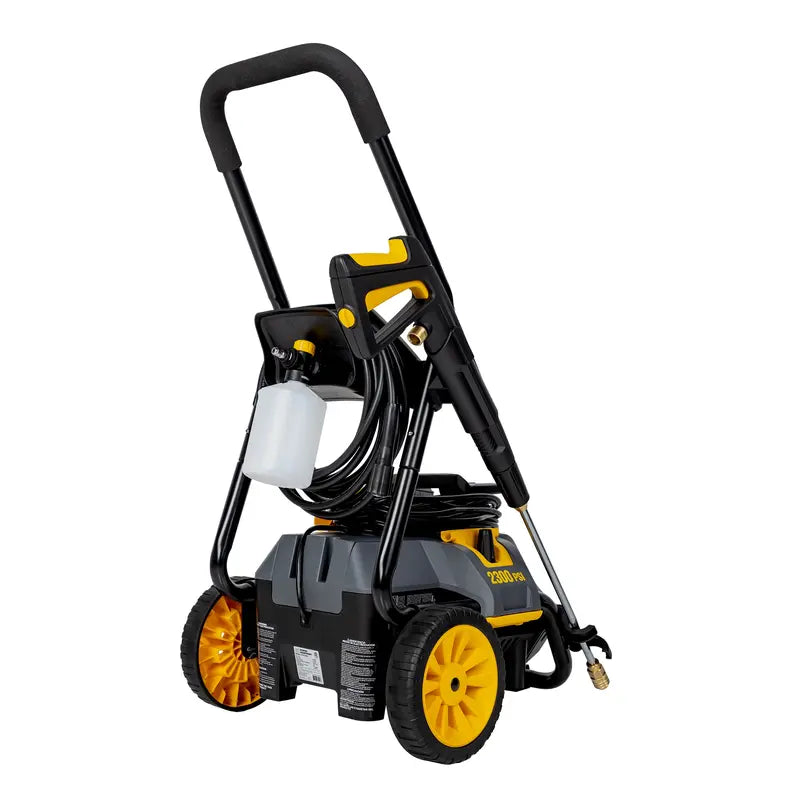 P2314EN 2,300 PSI - 1.7 GPM Electric Pressure Washer with Powerease Motor and AR Axial Pump ATPRO Powerclean