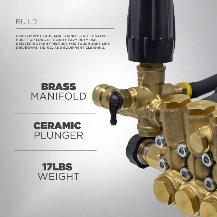 Centurion 85.129.133B P6 "Ready To Go" Pump 1-1/8 Inch Electric Motor Shaft 1750rpm 3500psi 4.6gpm