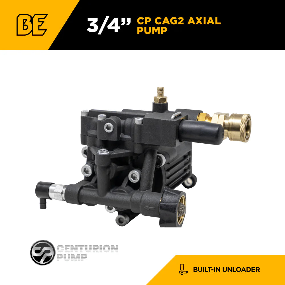 BE Centurion "Ready To Go" CAG1 Axial 3/4 Inch Gas Engine Shaft 3400psi 2.5gpm