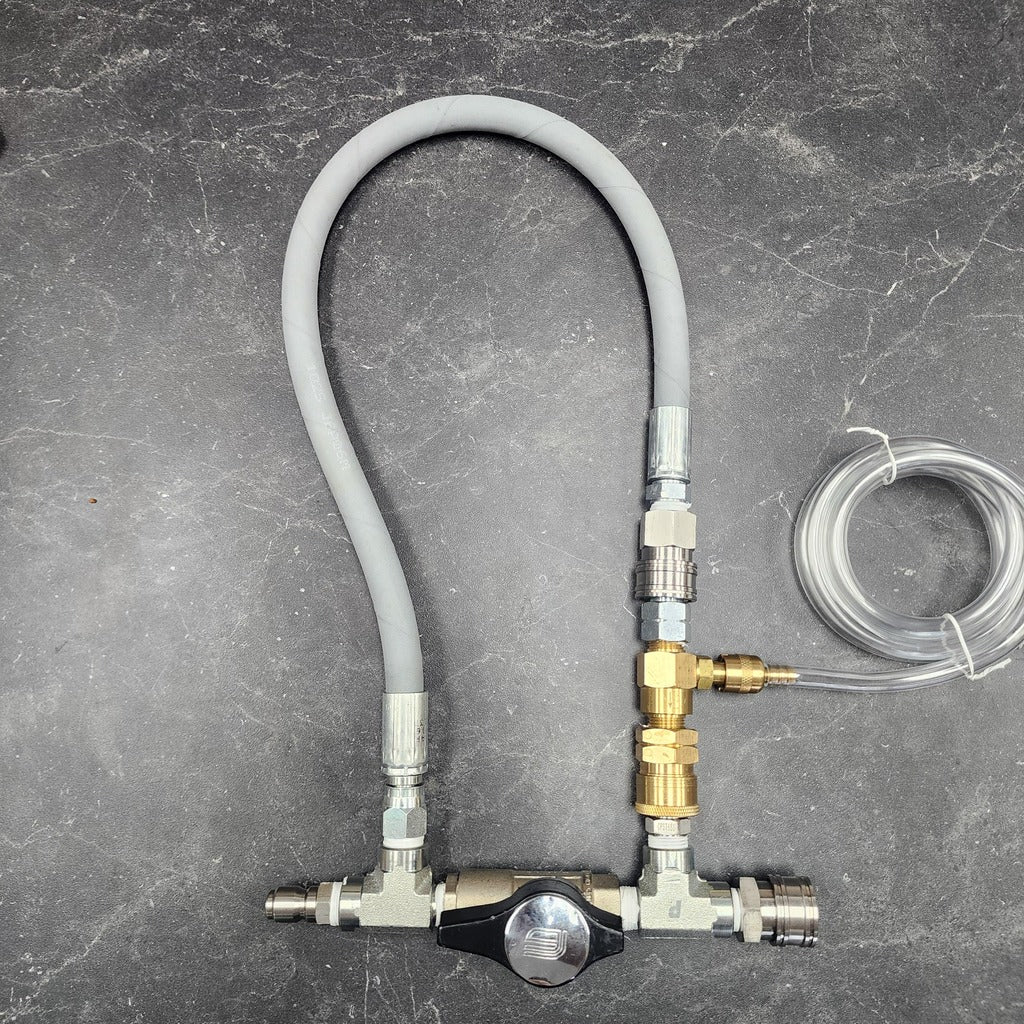 AT-IBKSS Downstream Chemical Injector Bypass Kit with DN10 Ball Valve