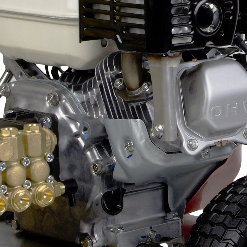 BE 3100psi 3.1gpm Honda GX200 Pressure Washer Centurion Pump External Unloader Stainless Frame