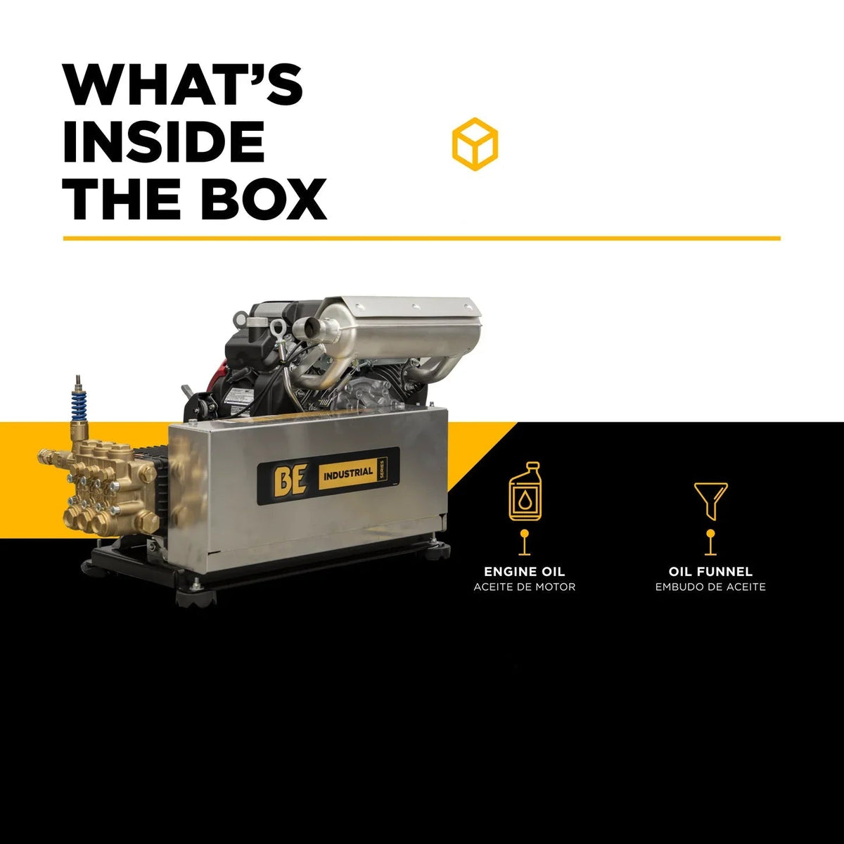 BE 4000psi 8.2gpm Honda GX690 Truck Mount Belt Drive Pressure Washer