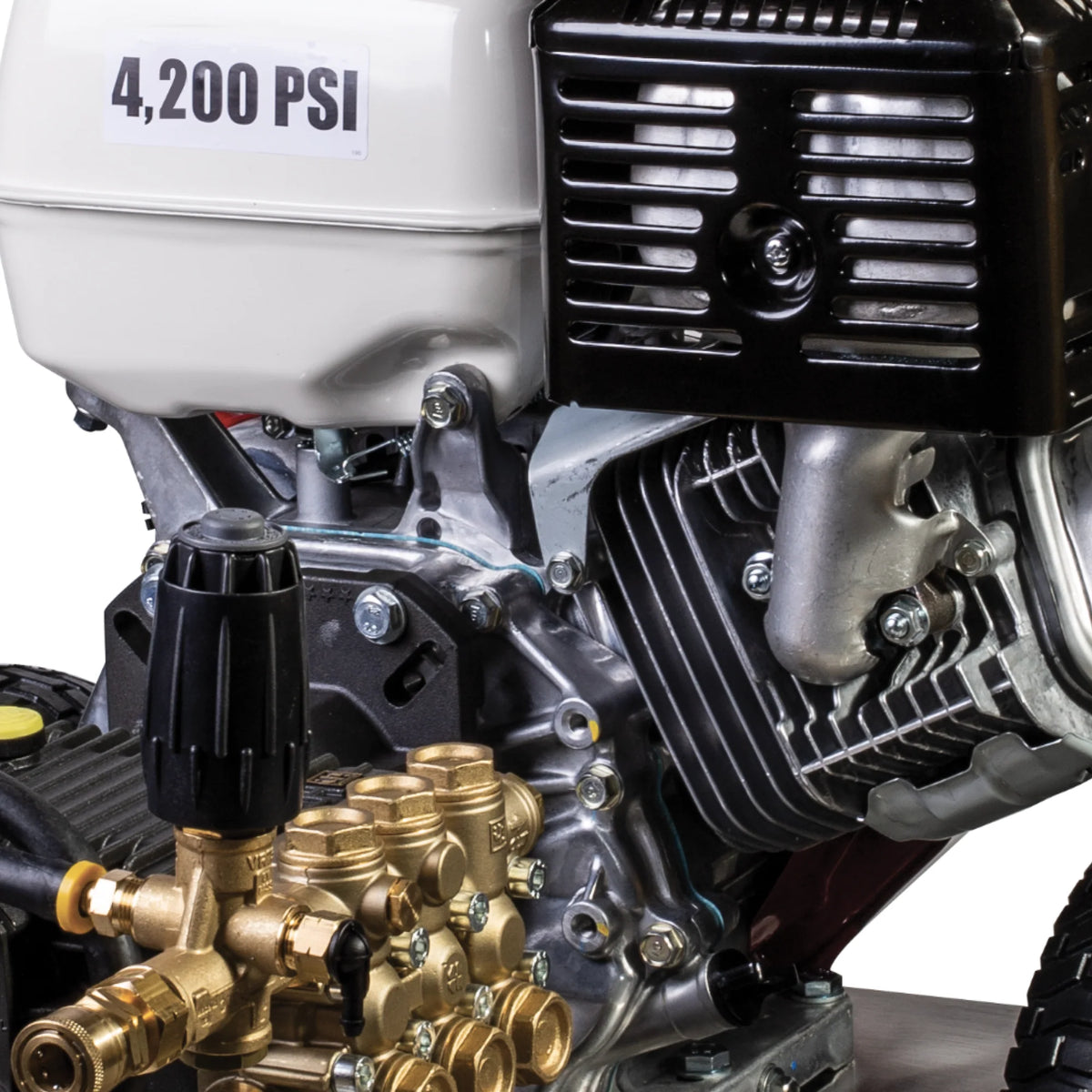 BE 4200psi 4.2gpm Honda GX390 Pressure Washer General Pump External Unloader Stainless Frame