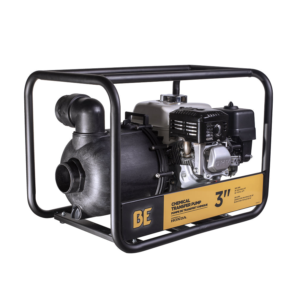 BE NP-3065HR 3 Inch Chemical Transfer Pump 265 GPM Honda GX200