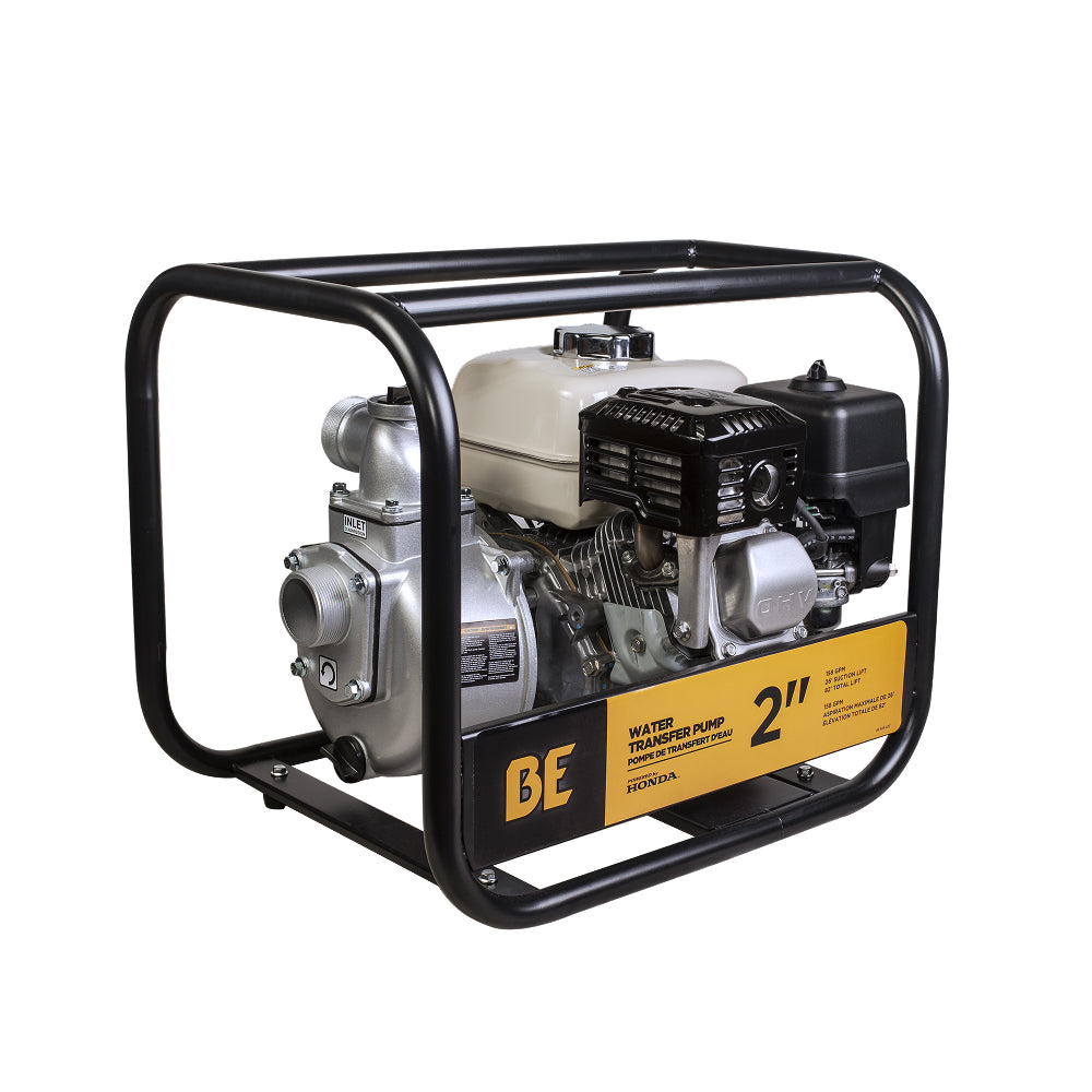 BE WP-2065HL 2 Inch Water Transfer Pump 158 GPM Honda GX200