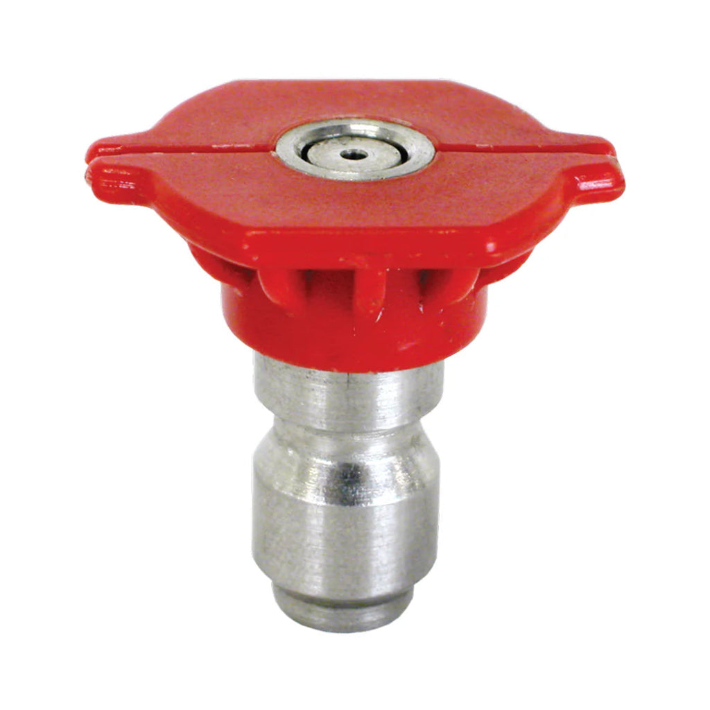 BE Power Equipment 1/4" Quick Connect Nozzle 0° Red