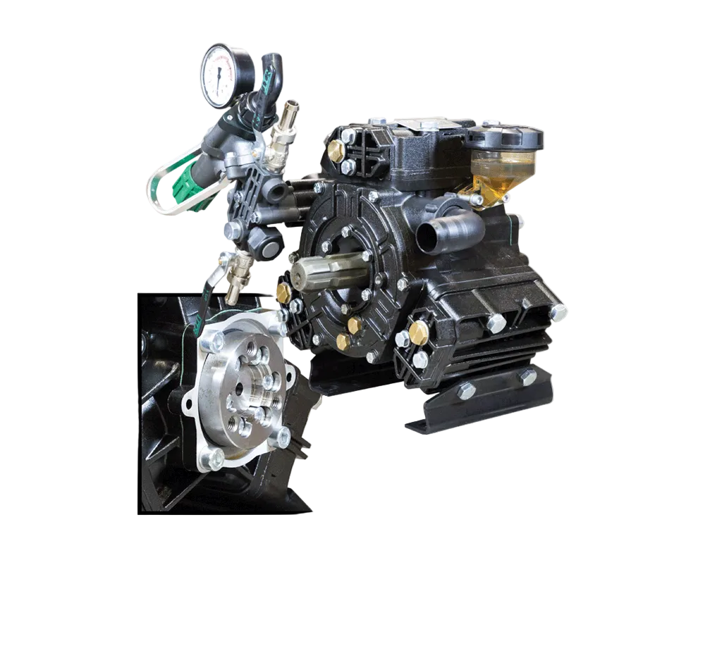 UDOR Delta 75 Diaphragm Pump | 20 GPM @ 560 PSI | Ag & Industrial Sprayer Pump