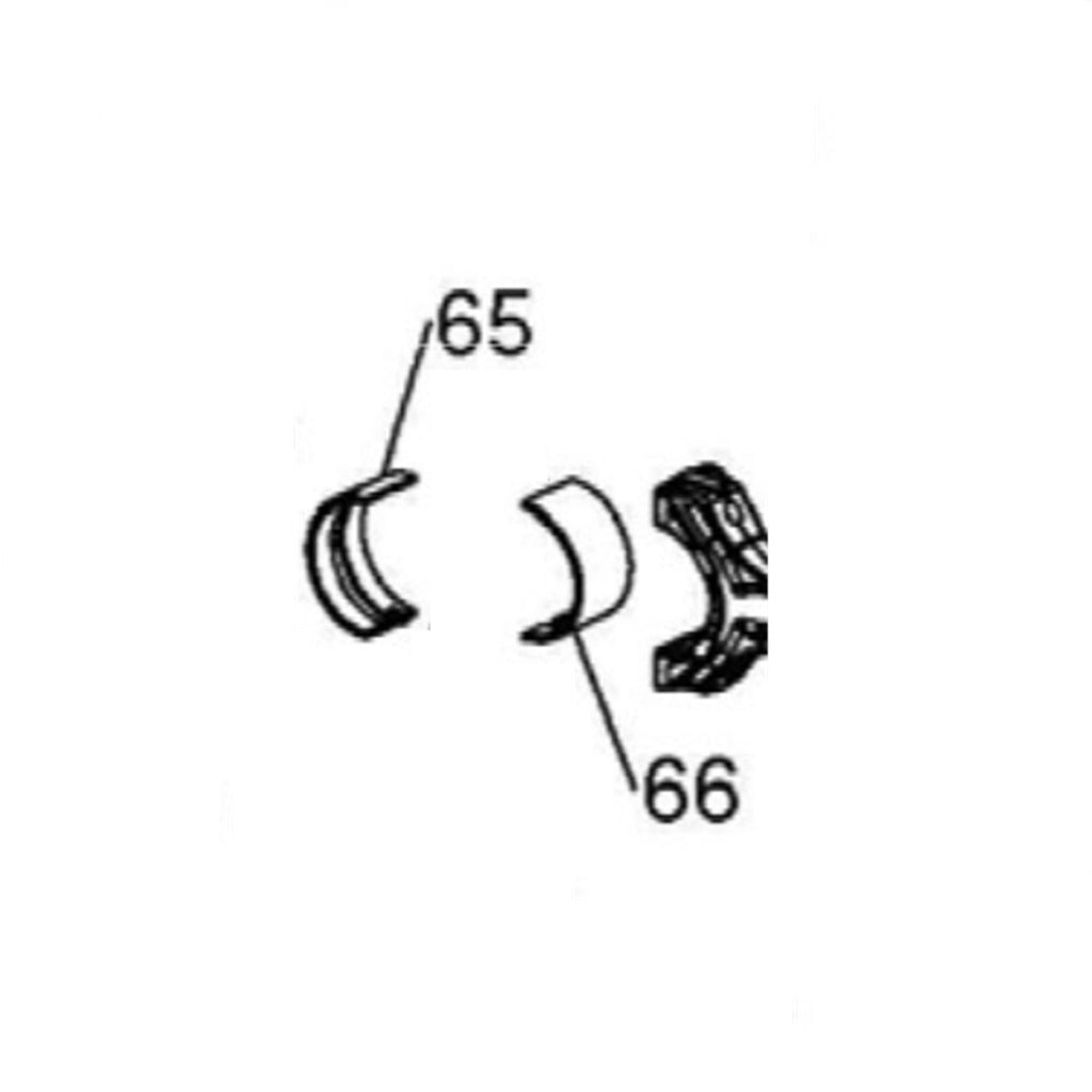 F2135 Pratissoli Con Rod Babbit Bearing Set