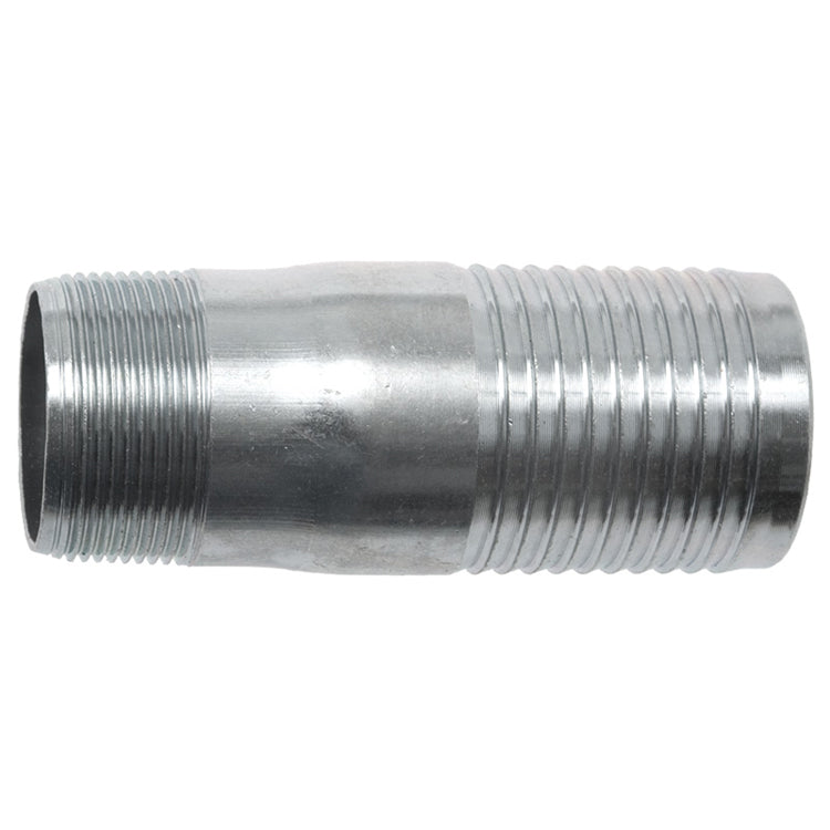 G33G Galvanized Combination Nipple Male NPT x Barb