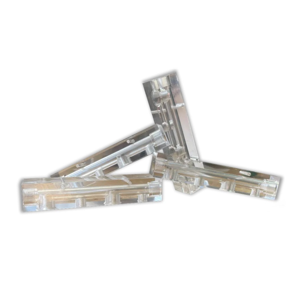 V4-CV - Four Port Clearview Manifold ATPRO Powerclean Equipment