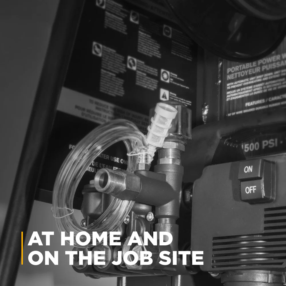 BE 1500psi 1.6gpm Electric Pressure Washer 120V Wall Mount Triplex Pump