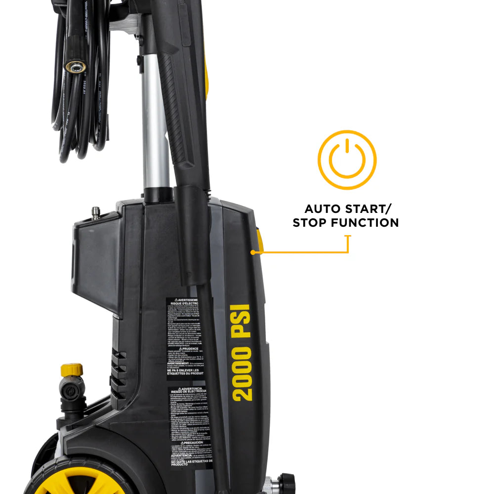 BE 2000psi 1.7gpm Electric Pressure Washer 120V