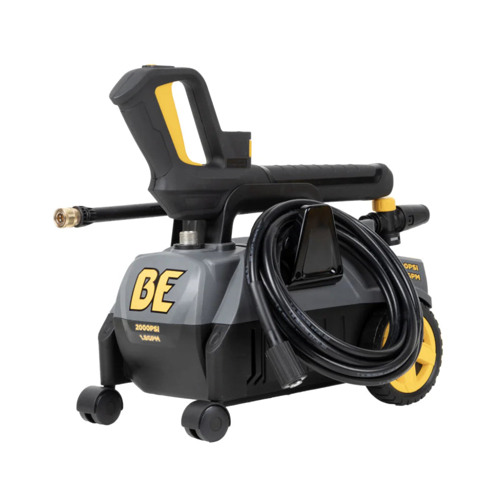 BE 2000psi 1.8gpm Electric Pressure Washer 120V Corded Ultra Compact