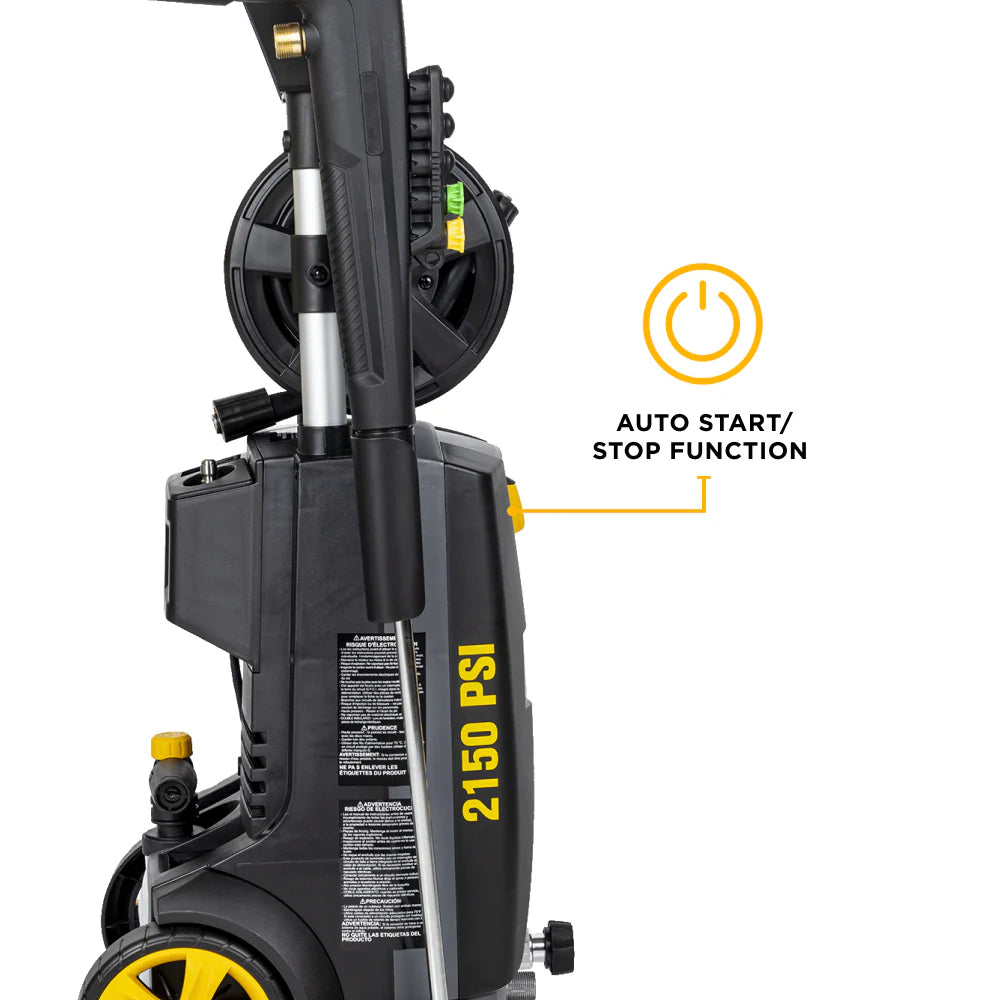 BE 2150psi 1.6gpm Electric Pressure Washer 120V