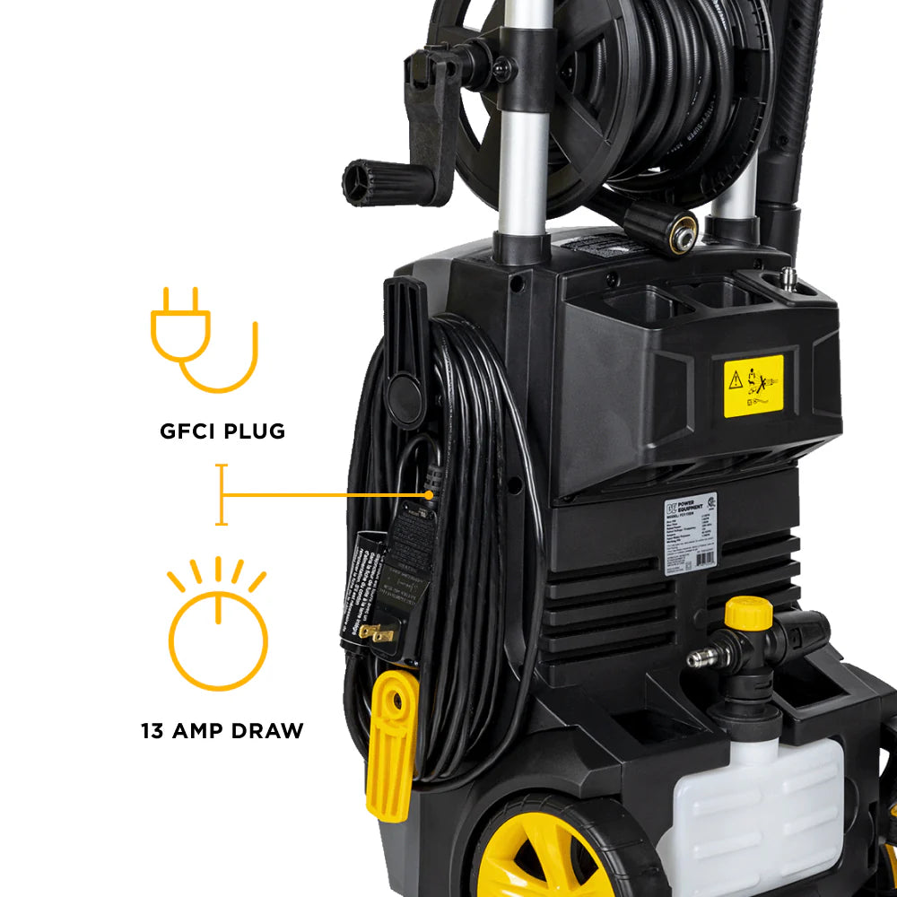 BE 2150psi 1.6gpm Electric Pressure Washer 120V