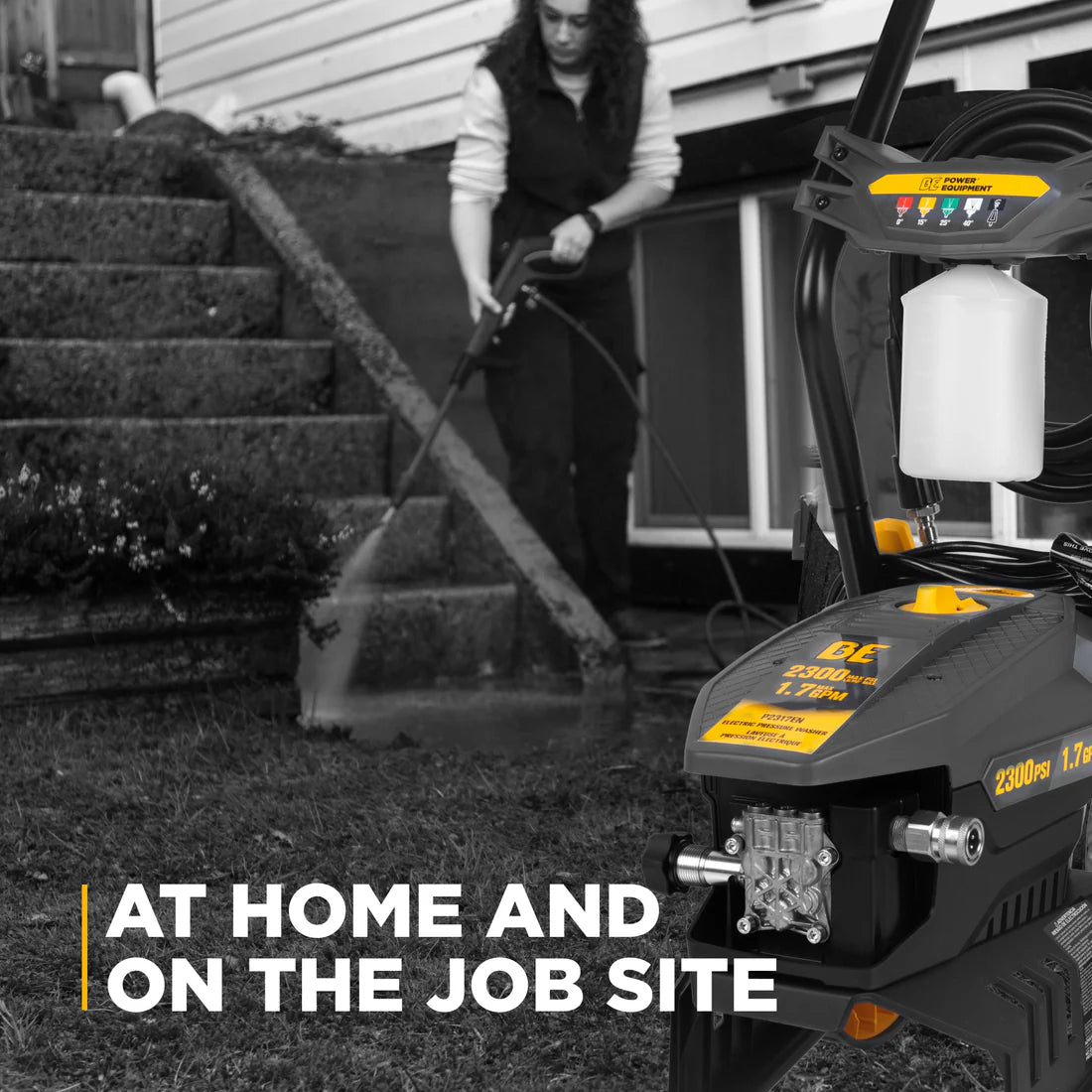 BE 110volt 2300psi 1.7gpm Residential Electric Pressure Washer P2317EN