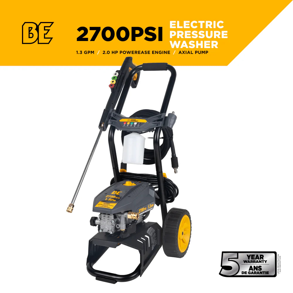 BE 110volt 2300psi 1.7gpm Residential Electric Pressure Washer P2317EN