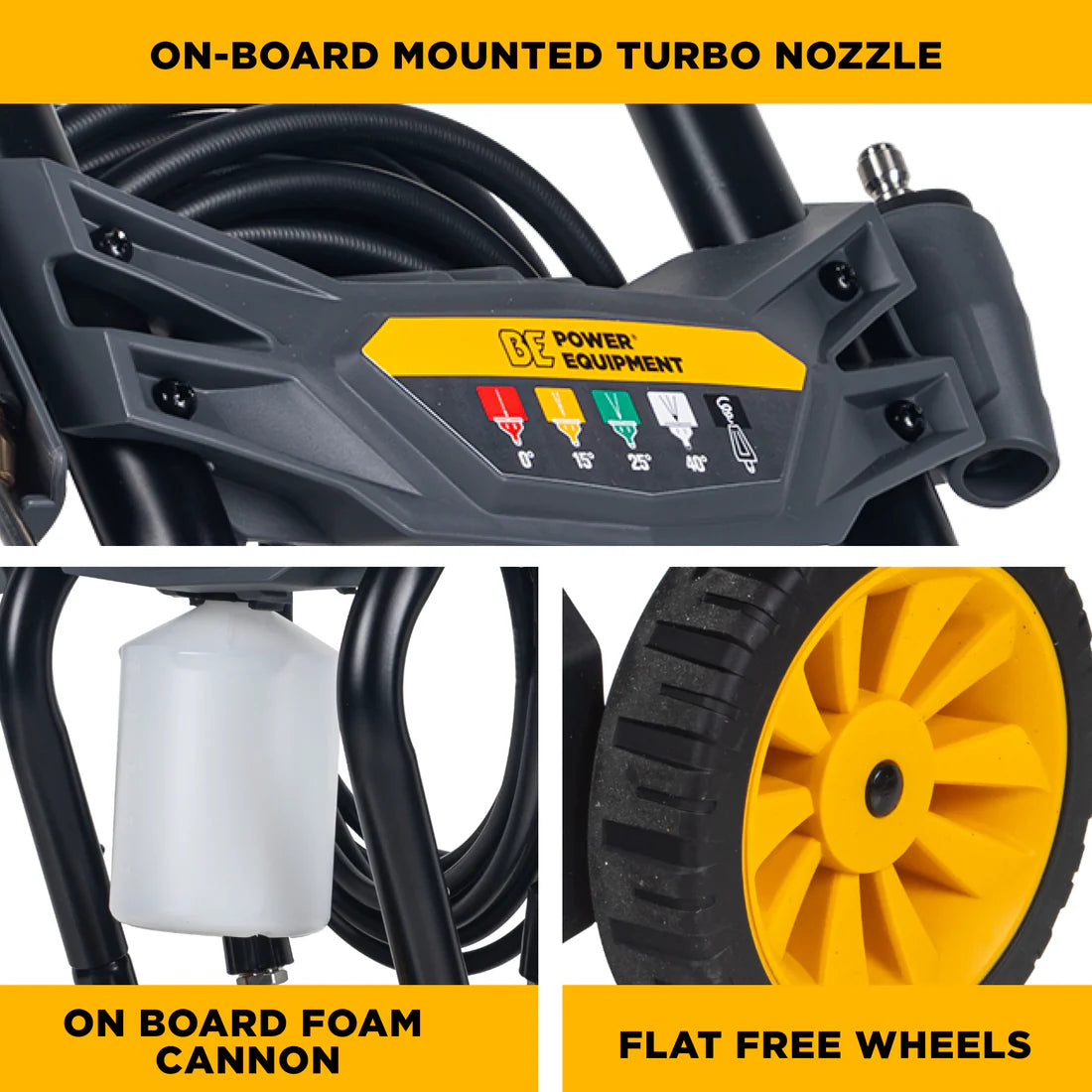 BE 110volt 2300psi 1.7gpm Residential Electric Pressure Washer P2317EN