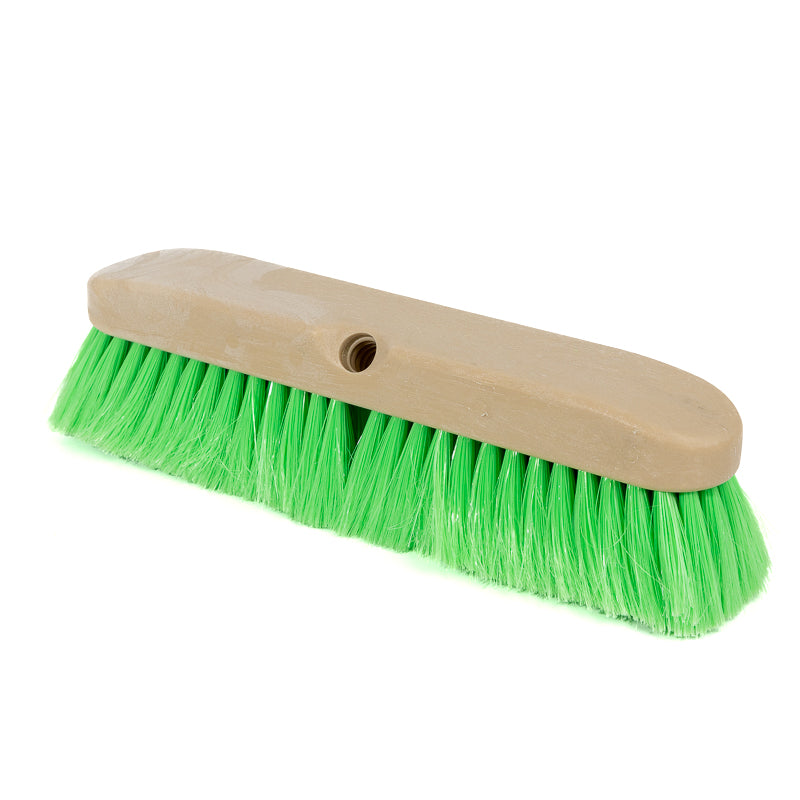 Green Ultra Soft Polybutylene Brush for All Purpose Automotive Detailing and Fine Finishes