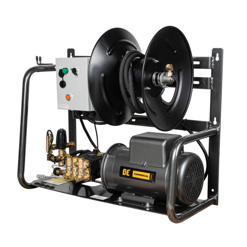 BE 220Volt 2000psi 3.5gpm Industrial Electric Pressure Washer Wall Mount X-2050FW1A