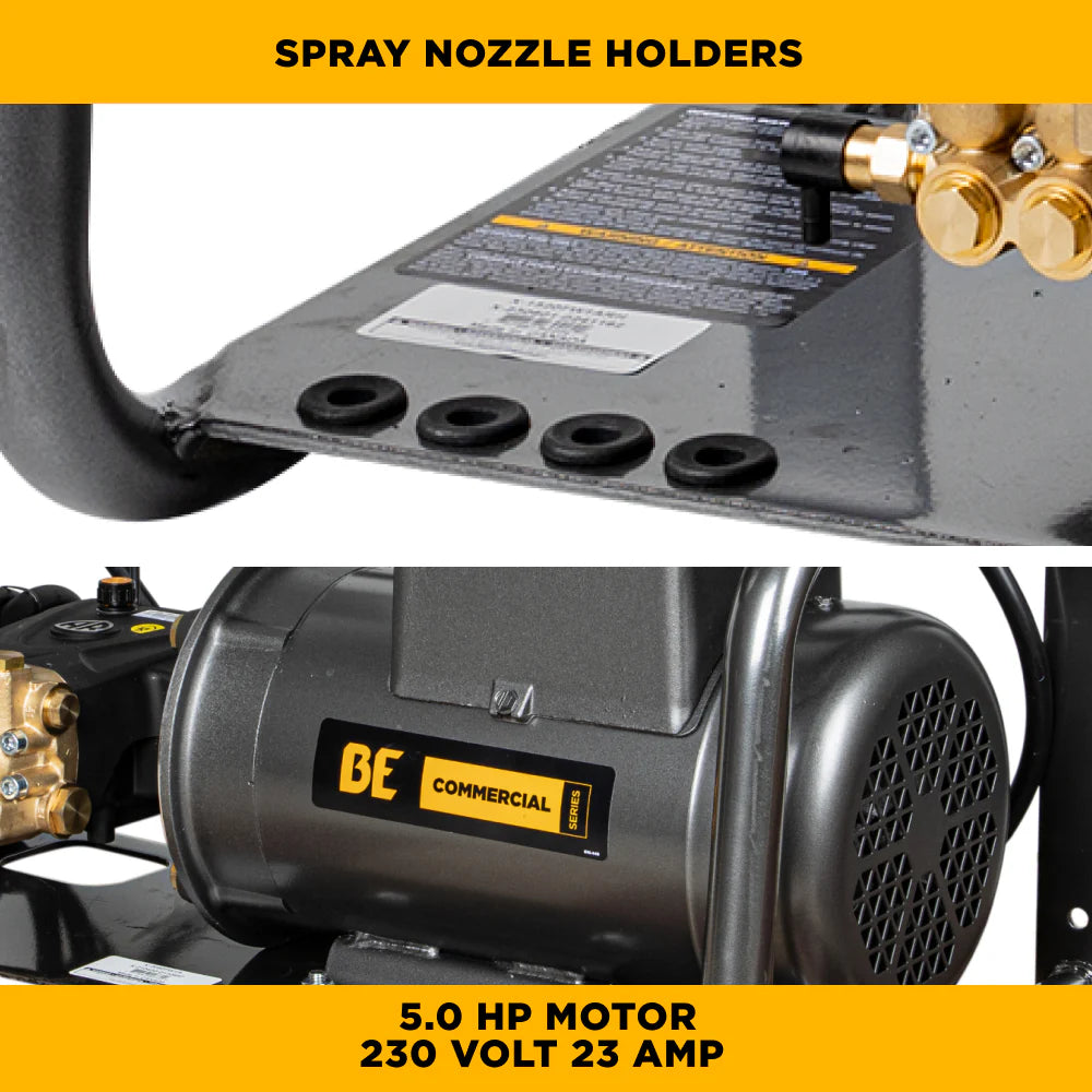 BE 220Volt 2000psi 3.5gpm Support mural pour nettoyeur haute pression électrique industriel X-2050FW1A