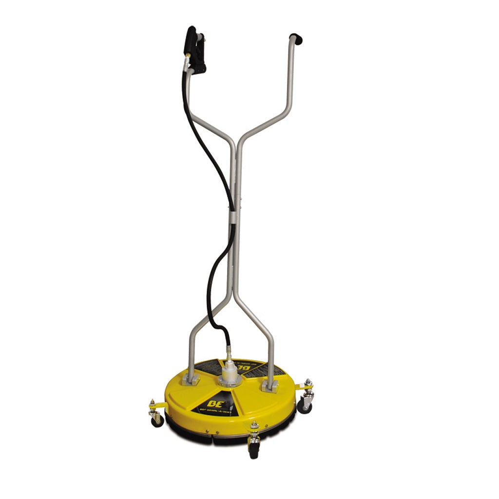 BE 20" Yellow Flat Surface Cleaner 4000psi - With Wheels