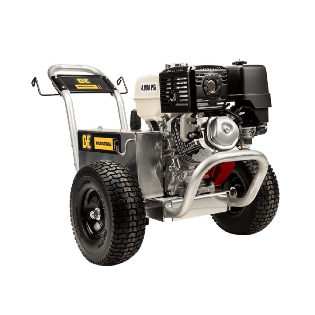 BE 4200psi 4.2gpm Honda GX390 Portable Belt Drive Pressure Washer