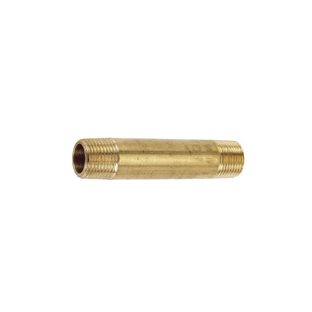 Pipe Nipple 3/4" NPT Brass