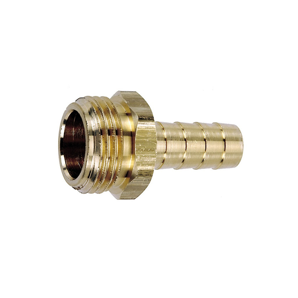 G36BM Brass Male Garden Hose Thread To Barb