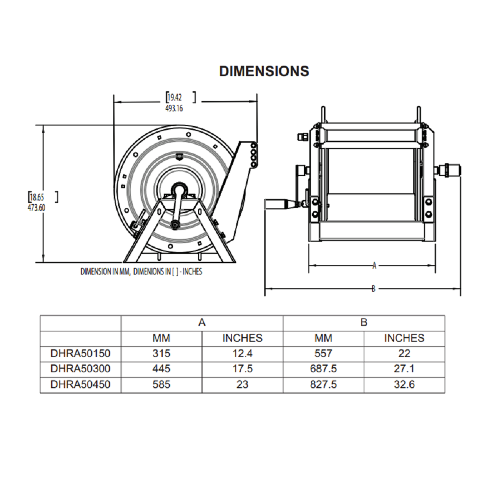 General Pump DHRA Hose Reel GUIDE Kit