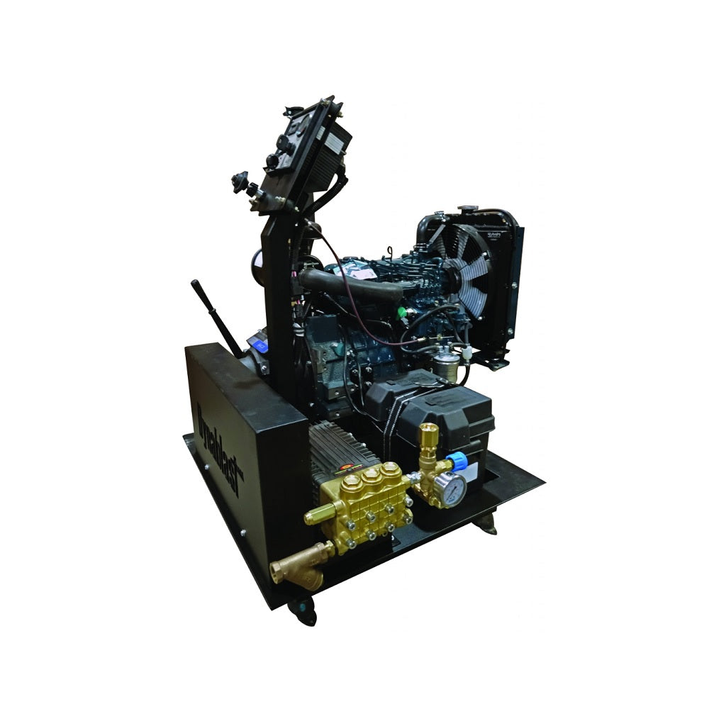 Dynablast 3000psi 10gpm High Flow Truck Mount Belt Drive Pressure Wash Skid 30hp Yanmar Diesel & Interpump