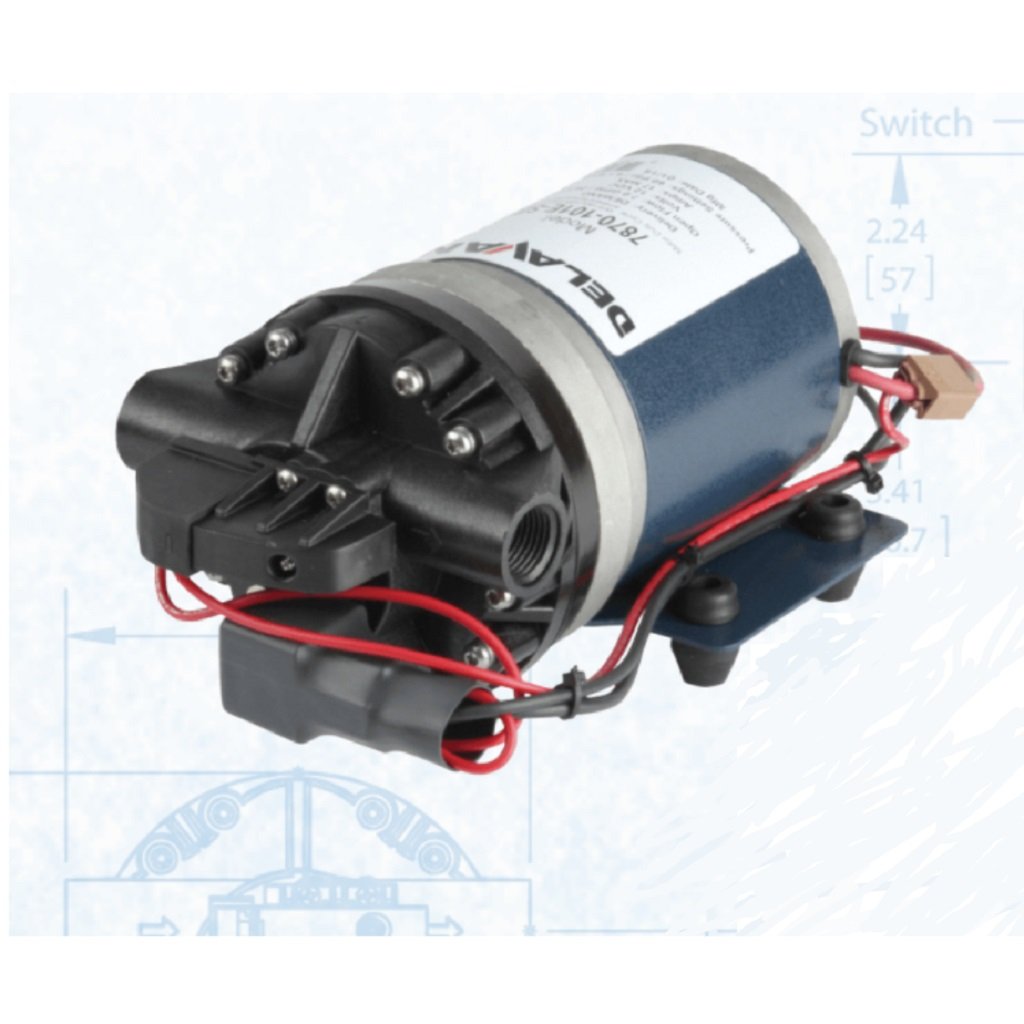 Delavan "Fatboy 2" 12V Softwash Pump - 60psi 7gpm