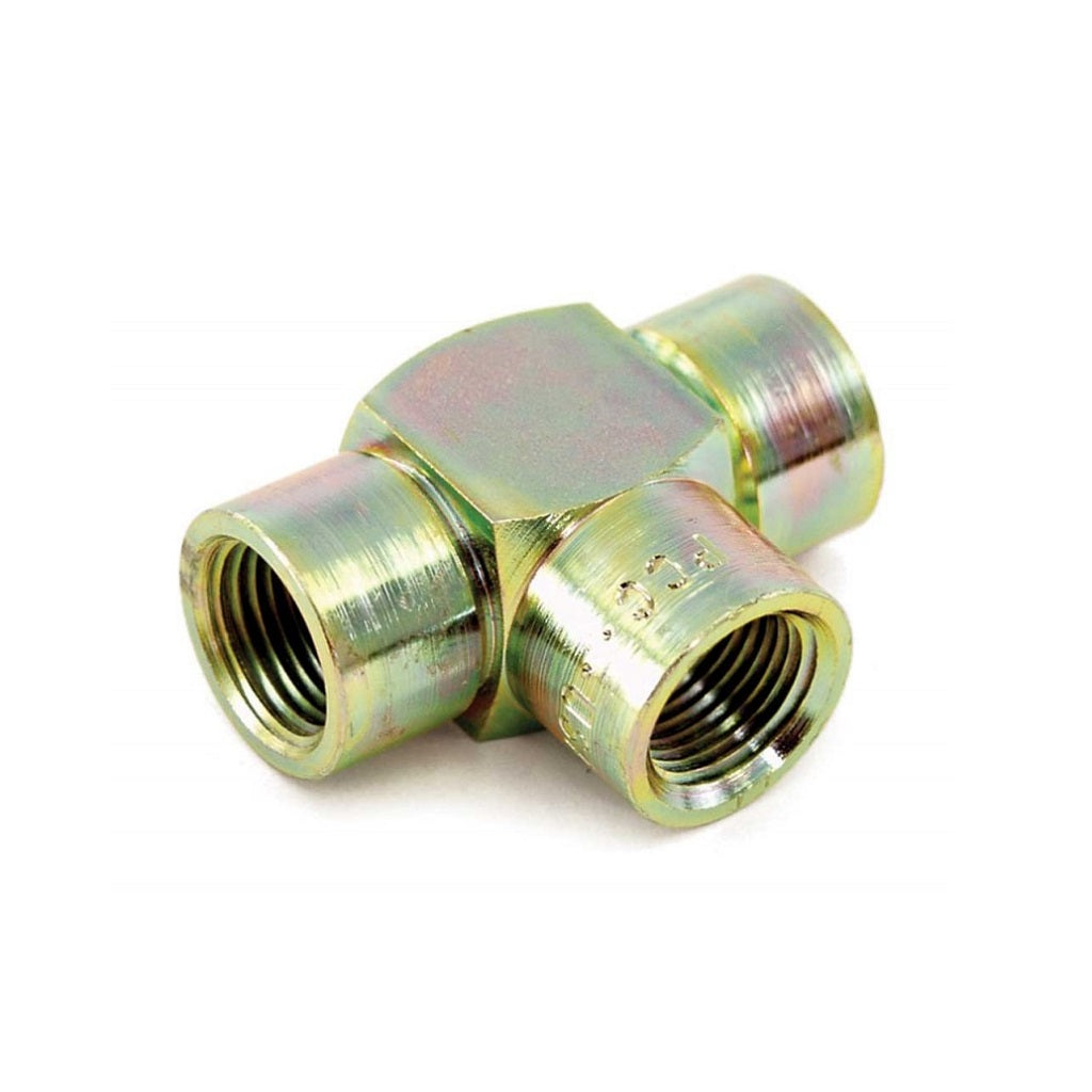 Plated Steel Female NPT Pipe Tee High Pressure