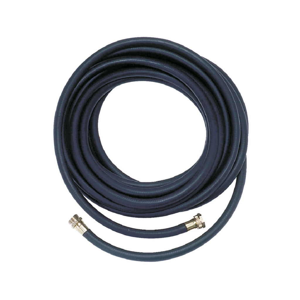 Greenline Industrial 1/2 Inch ID Black Rubber Garden Hose