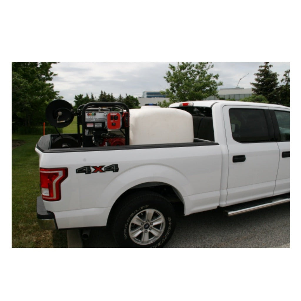 Dynablast H4035GRGFT 3500psi 3.8GPM COMPLETE Industrial Hot Water Pickup Truck Skid Pressure Washer with Diesel Burner and Tank