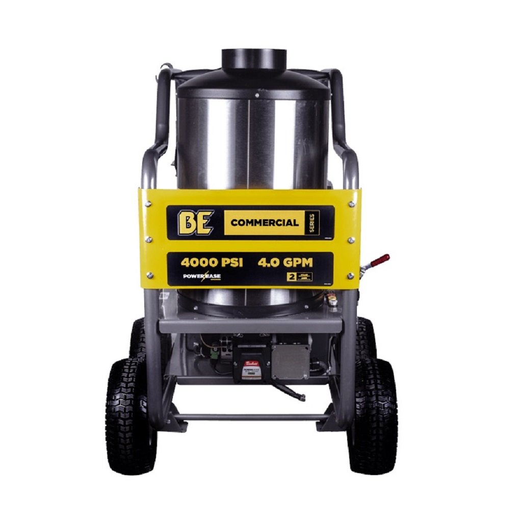 BE 4000psi 4.0gpm Direct Drive Portable Hot Water Pressure Washer Diesel Burner HW4015RA