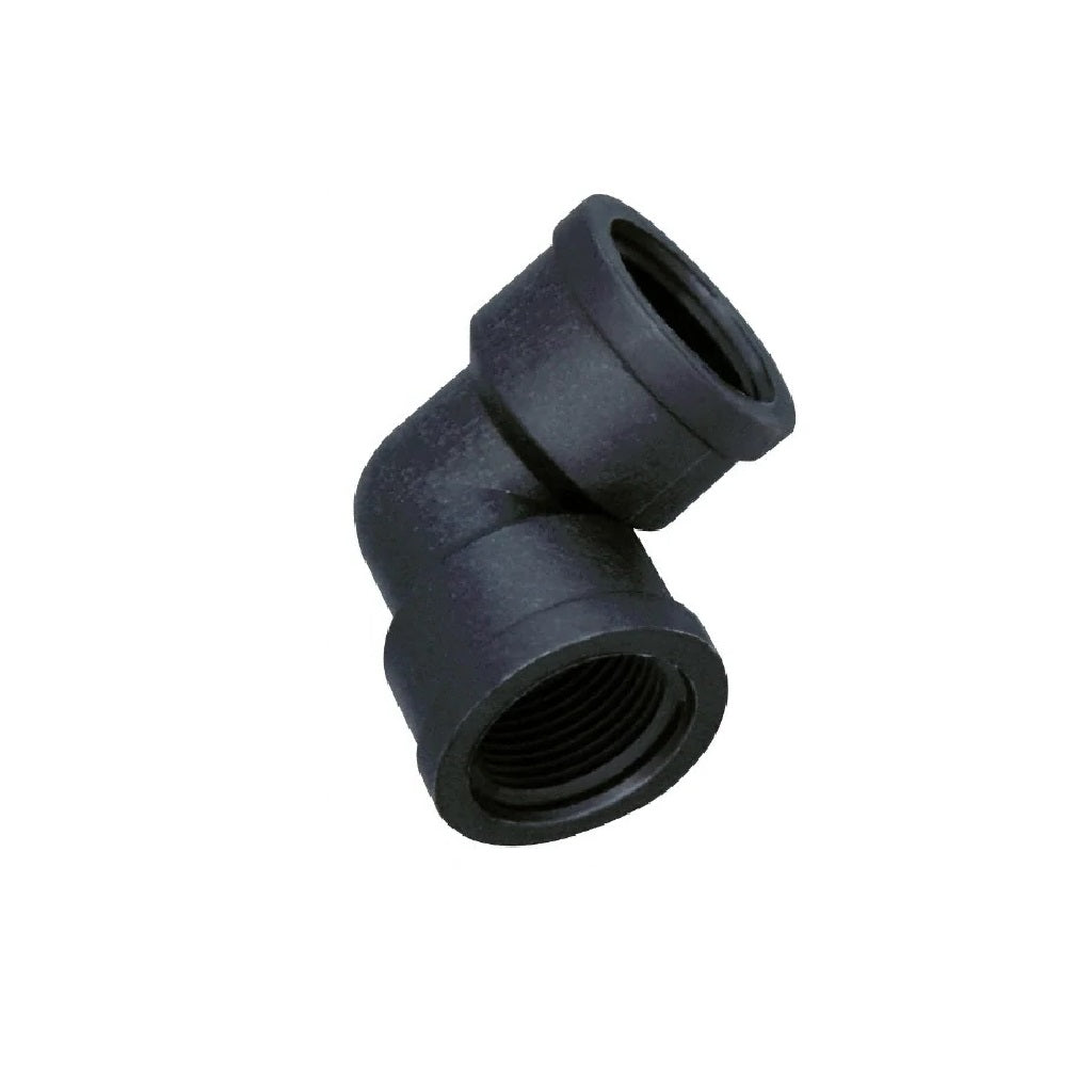 PVC Poly Plastic Female NPT Elbow 90 Degree