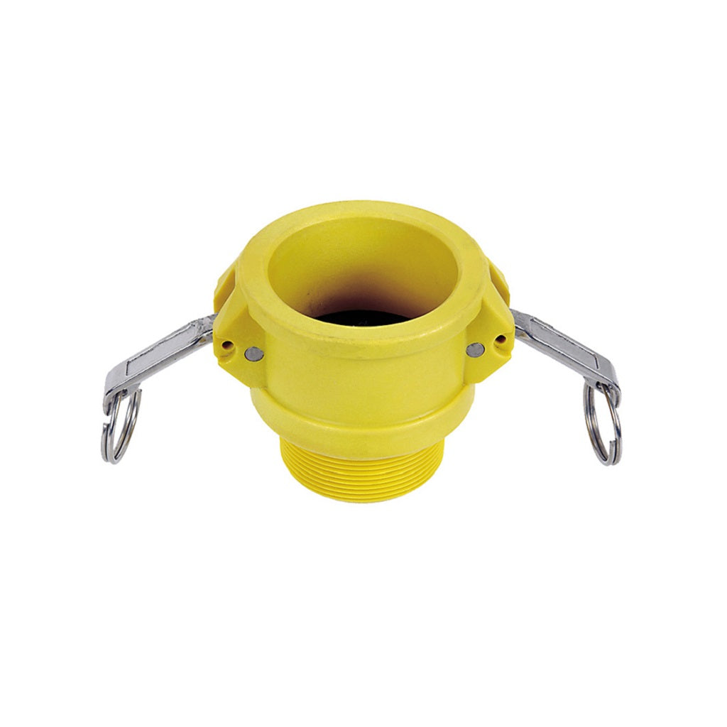 Nylon Cam-Lock Coupler (female) x Male NPT Thread Type B